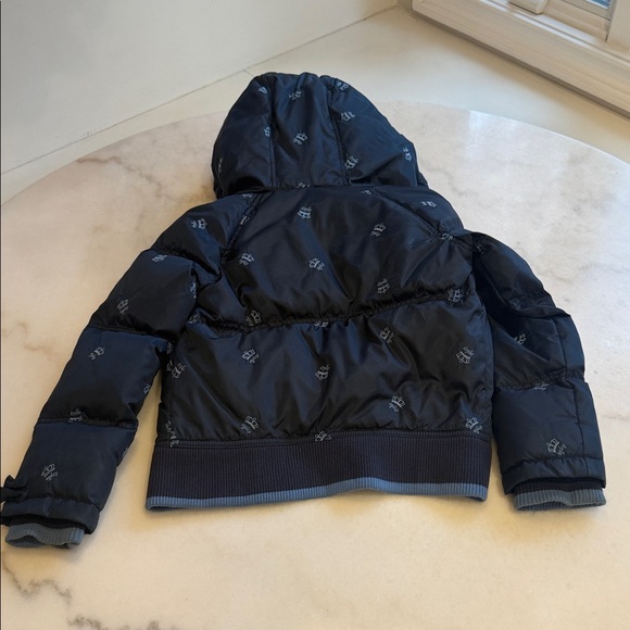 Juicy Couture Dark Blue Kids Puffer Jacket - Picture 6 of 8